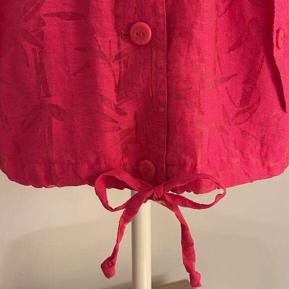 *Like New* Ruby Rd Pink Bolero-Type Jacket, 3/4 Length Sleeve | Size 14 - Picture 3 of 9